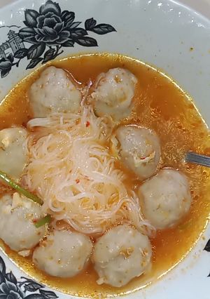 Bakso kuah mercon segar