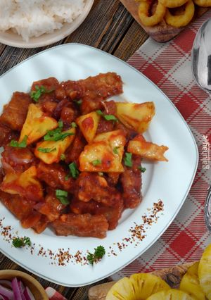 Tempe Nanas Asam Manis